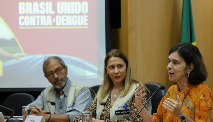 Juntas, dengue e gripe podem pressionar sistema de saúde, diz ministra